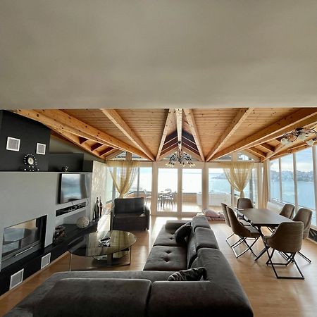 Appartamento Seaview Golden Penthouse Sarandë Esterno foto