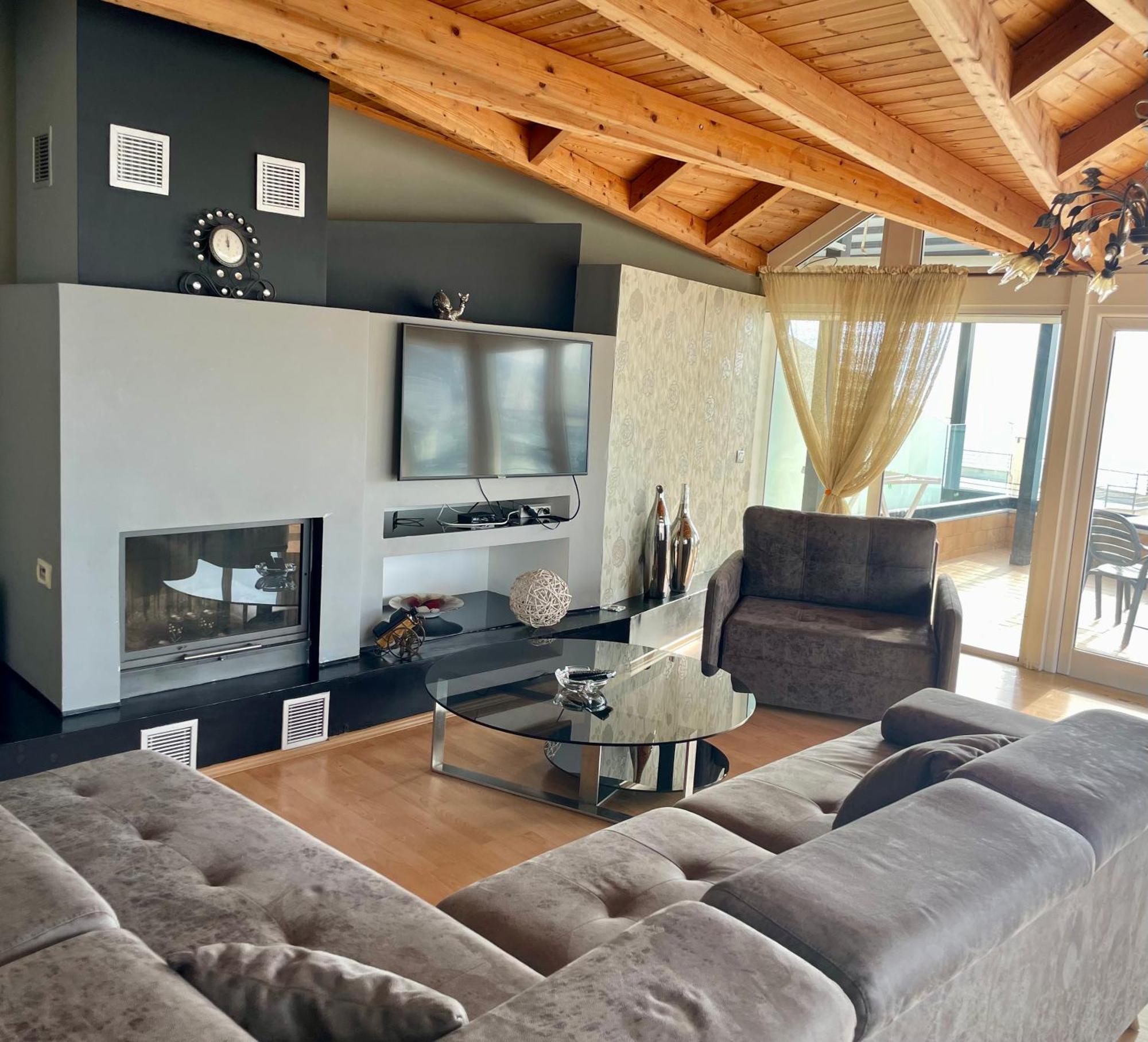 Appartamento Seaview Golden Penthouse Sarandë Esterno foto